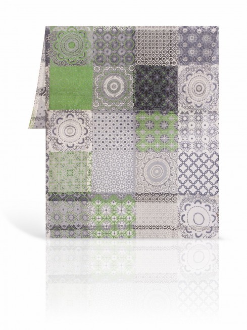 Палантин Женский SN-TILE.PERSIA/YELL.GREEN